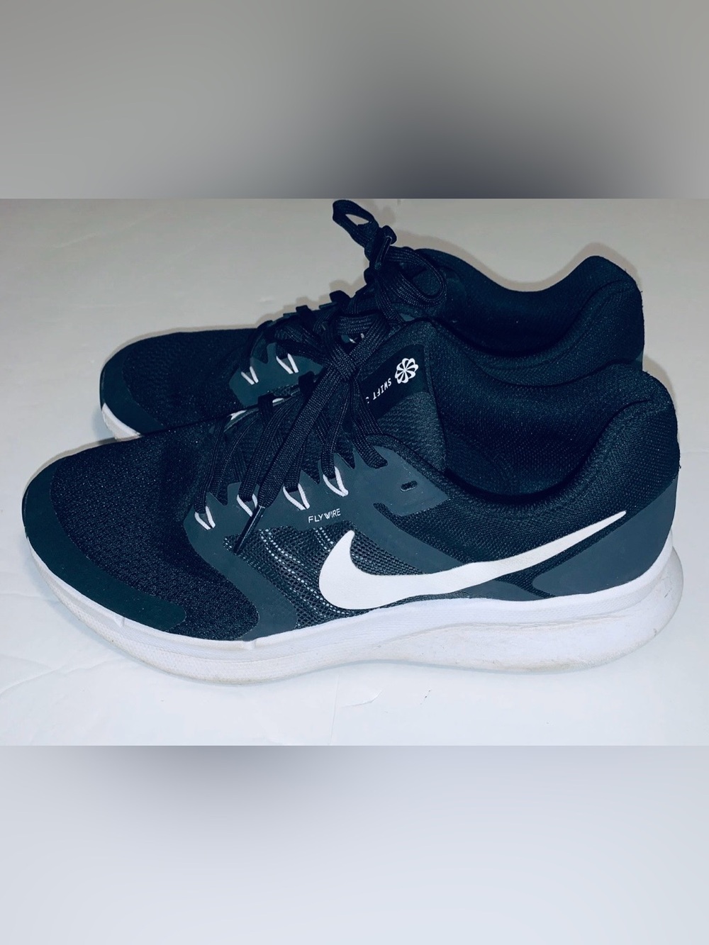 Nike Run Swift 3 Black White DV7889-002 Running Sneakers Shoes-Womens 8.5